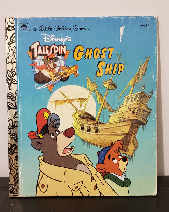 Book - Vintage - Talespin Ghost Ship 1991
