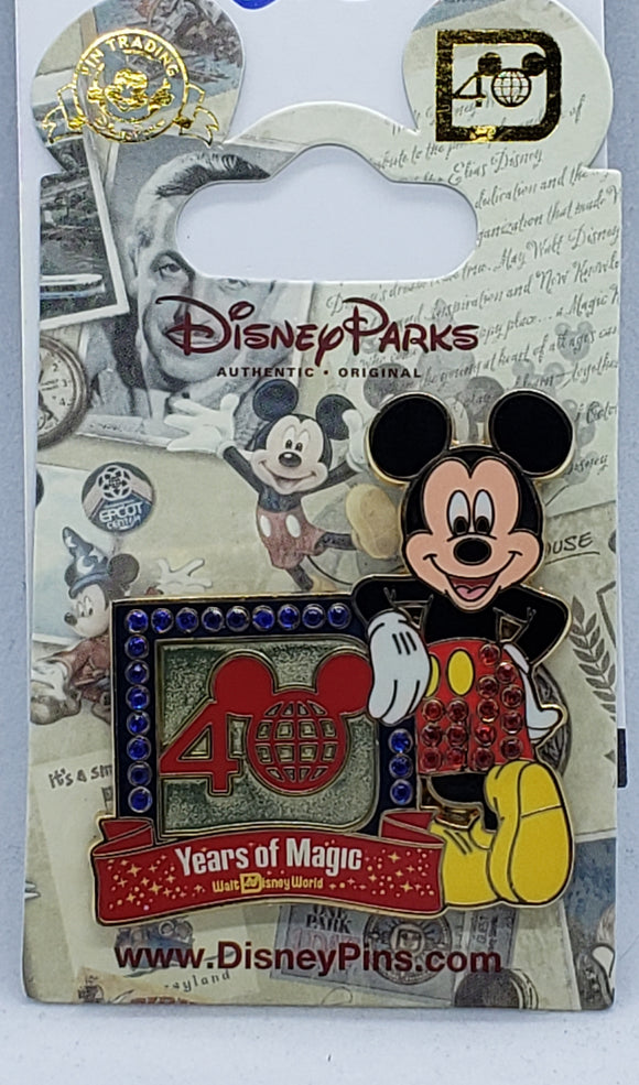 WDW - 40 Years of Magic - Jewel Mickey