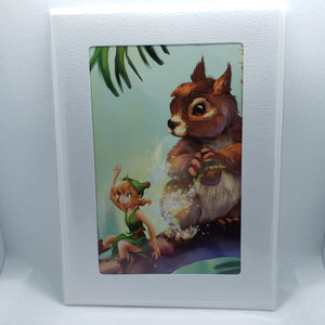 Handmade Disney Greeting Card - Tinker Bell