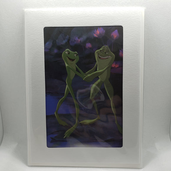 Handmade Disney Greeting Card - Princess and the Frog