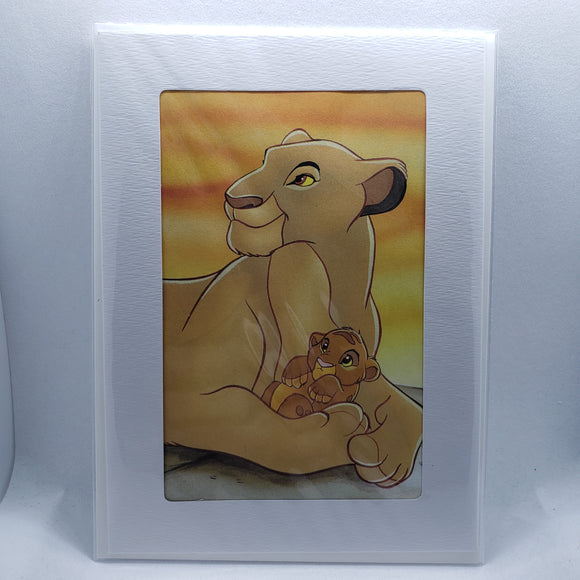 Handmade Disney Greeting Card - Lion King
