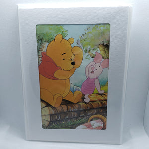 Handmade Disney Greeting Card - Winnie the Pooh