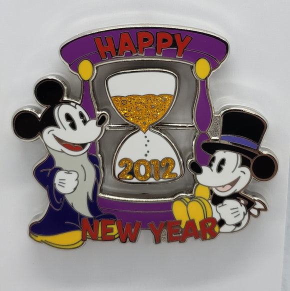 Happy New Year 2012-2013 - Hourglass - Mickey Mouse