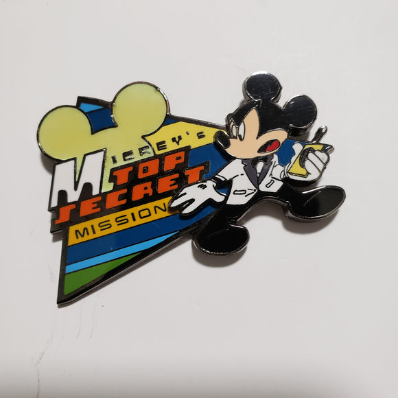 Secret Agent Mickey Mouse Pin Event (Agent MM) 3D/Movement/Glows