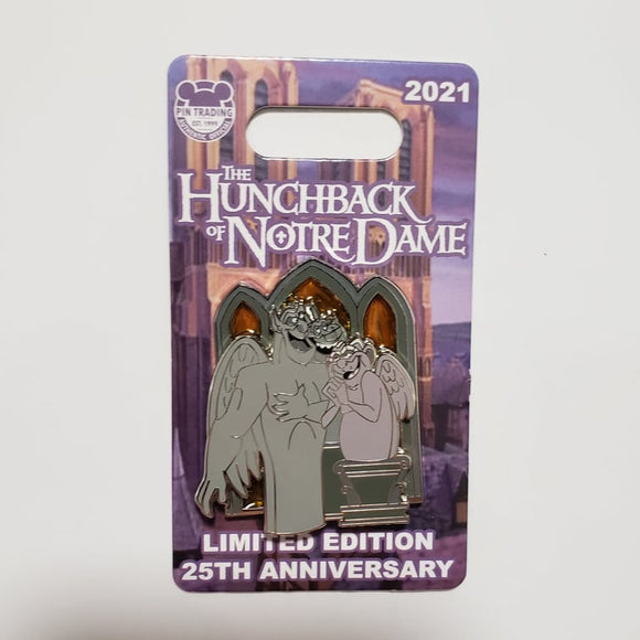 Disney The Hunchback Of Notre Dame 25th Anniversary Gargoyle LE Pin.  LE4000