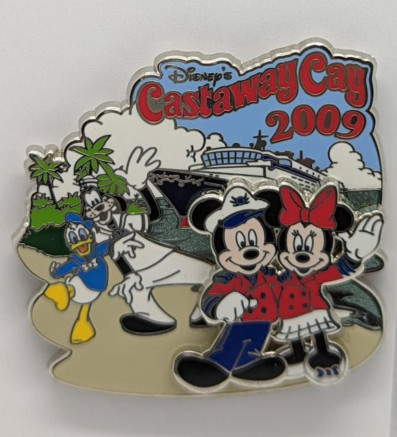 DCL - 2009 Disney's Castaway Cay Island Mickey, Minnie, Donald Goofy - 2009