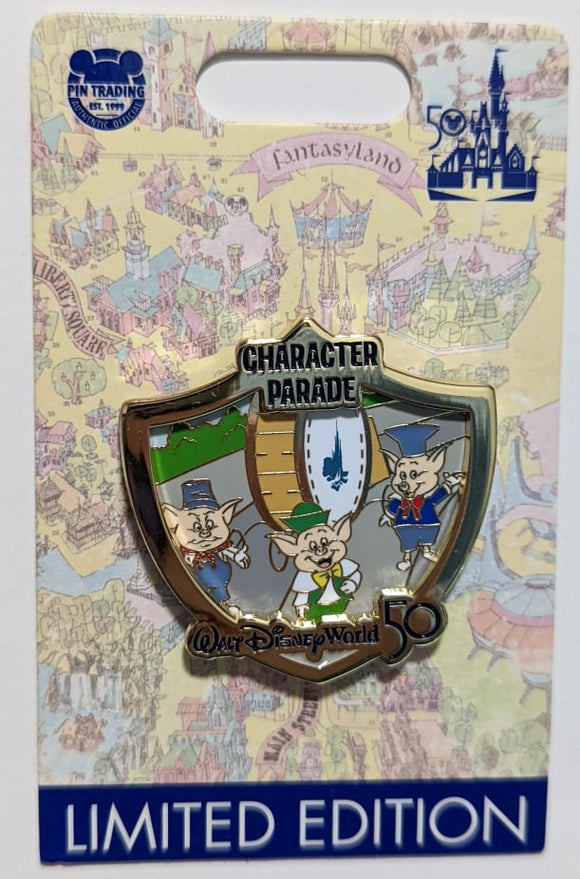 WDW - Character Parade - Attraction Crests