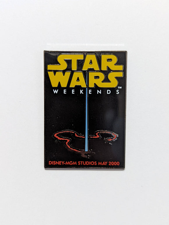 Disney/MGM Star Wars Weekends 2000 -- Light Sabre Logo
