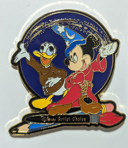 WDW - Artist Choice 2000 #1 ( Sorcerer Mickey & Donald)