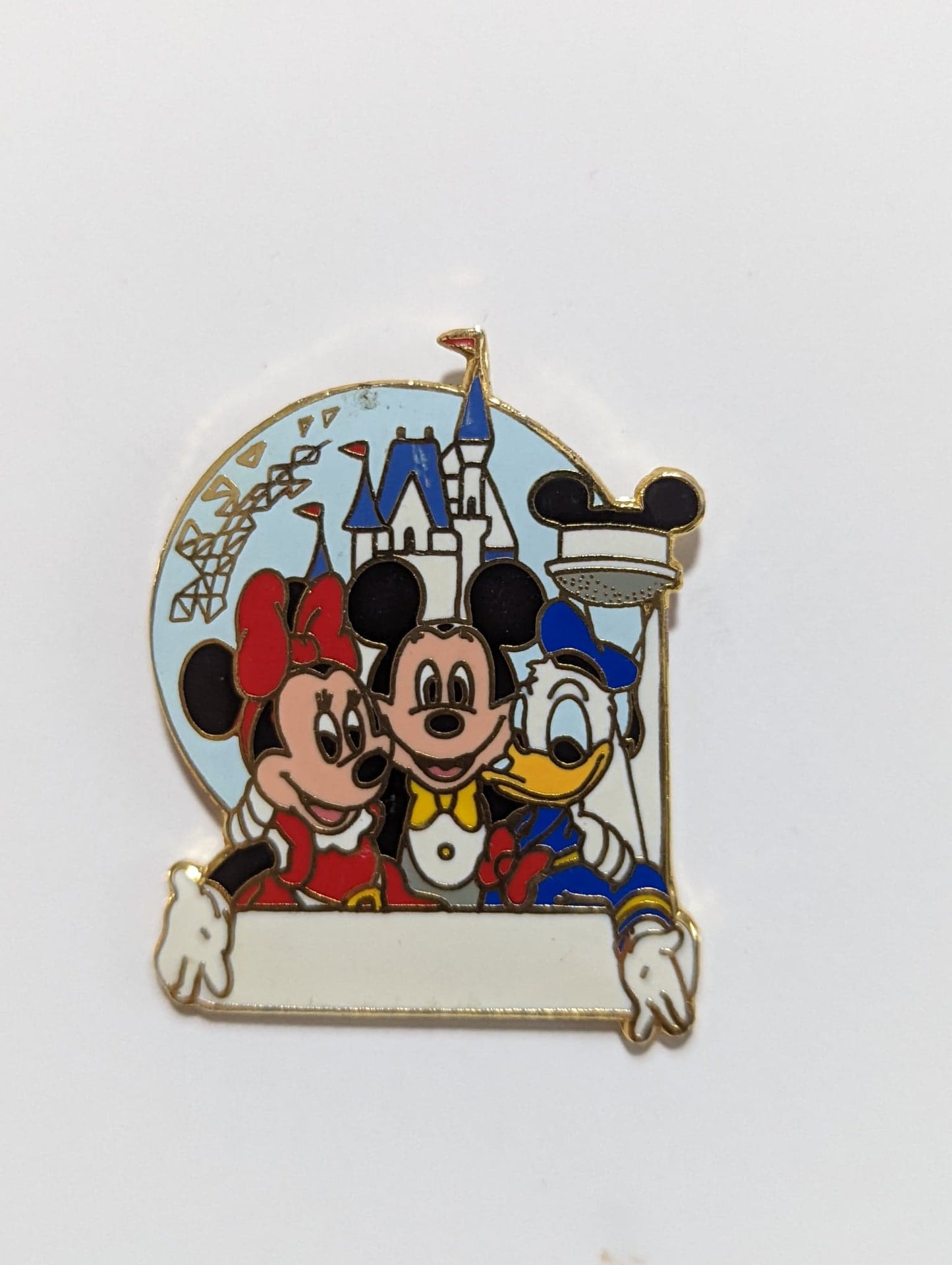 Blank Name Pin Mickey Minnie Donald