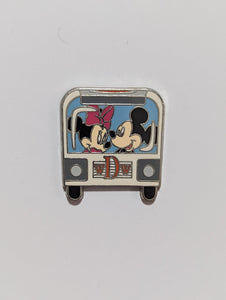 WDW Travel Company Flex 2003 Pin (Mickey & Minnie in Bus)