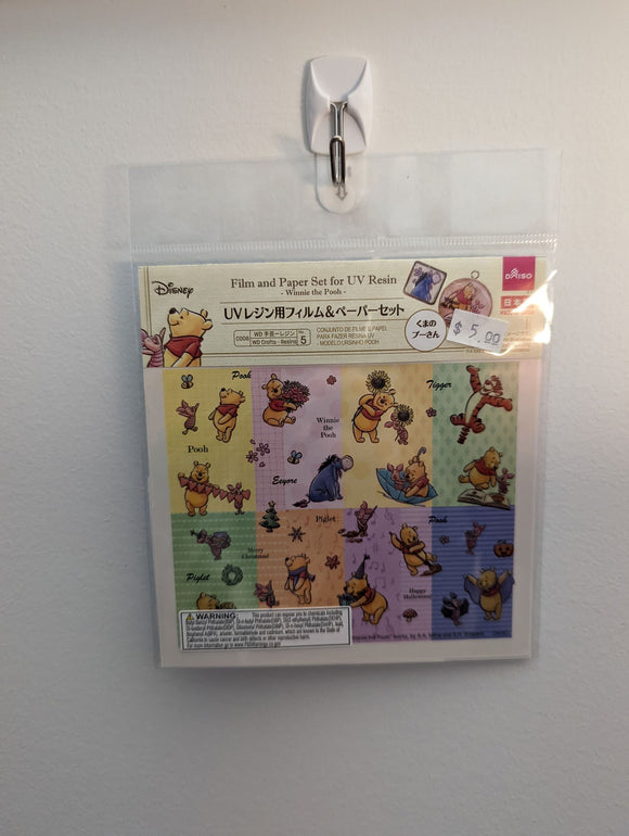 Film and Paper set for Resin Winnie the Pooh