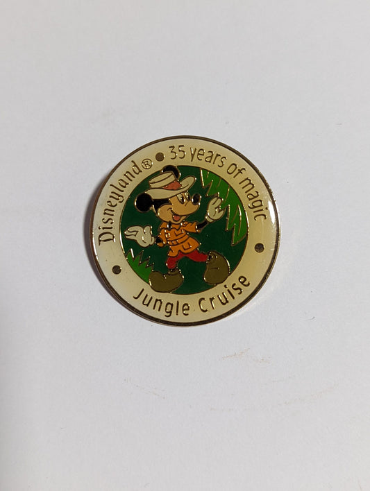 Vintage Straight Back Pin Disneyland 35 Jungle Cruise