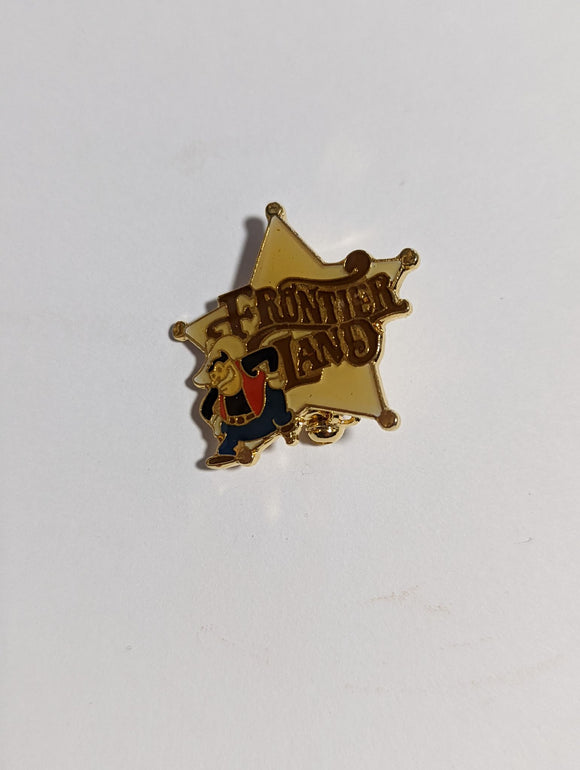 Vintage Straight Back Pin Frontier Land