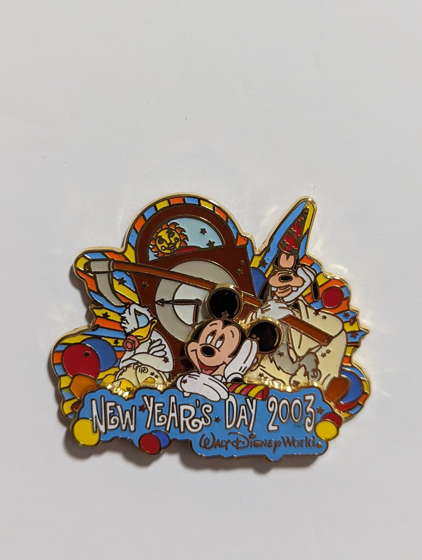 WDW - New Year's Day 2003 with the Fab 3 (3D) Mickey