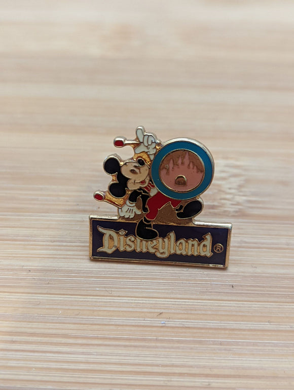 Vintage Button - Straight Pin - Mickey Disneyland