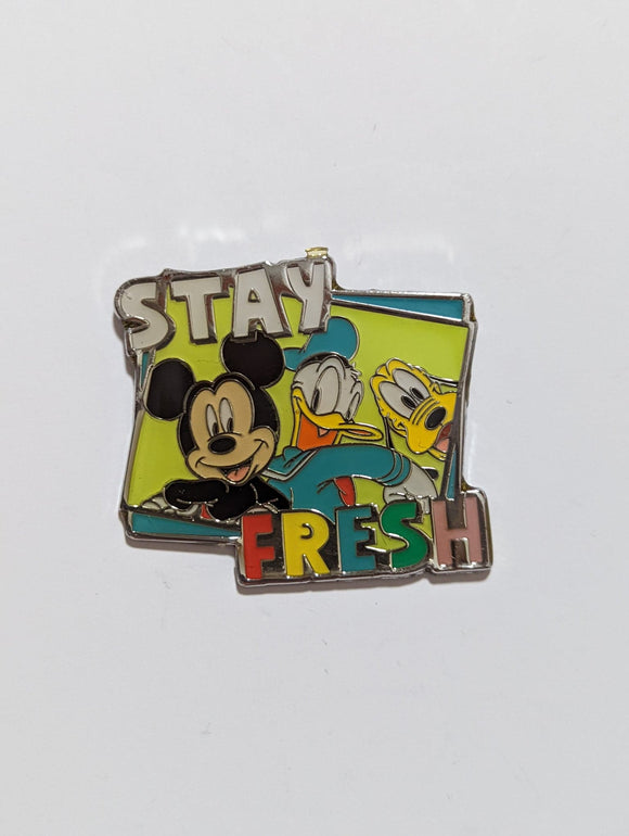 Stay Fresh Mickey Donald and Pluto
