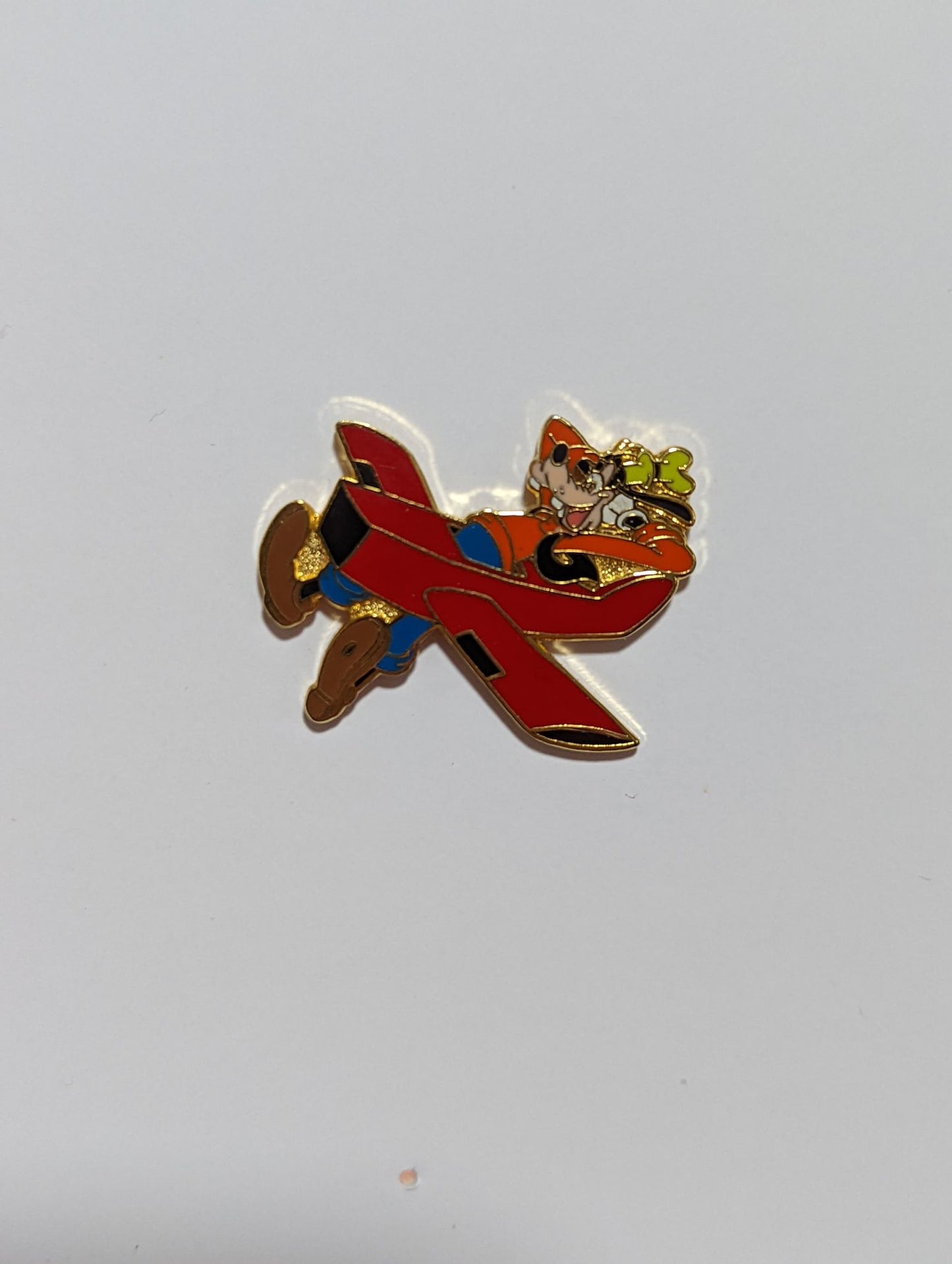 Goofy Flying a Plane