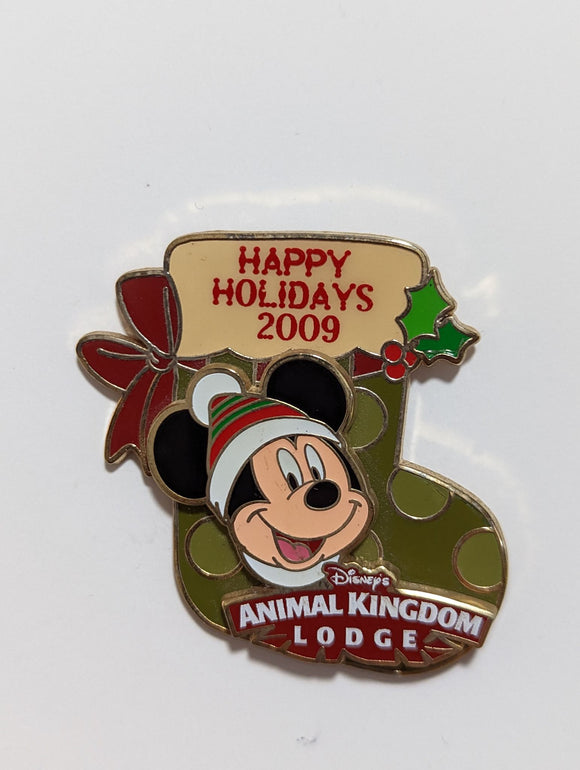 WDW - Happy Holidays 2009 - Disney's Animal Kingdom Lodge - Mickey Mouse
