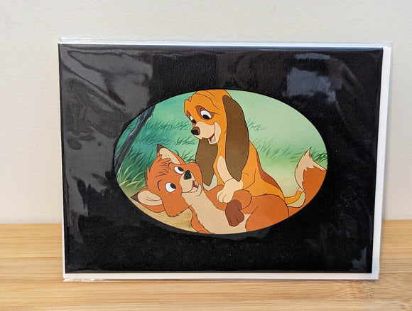 Handmade Disney Greeting Card - Fox and the Hound