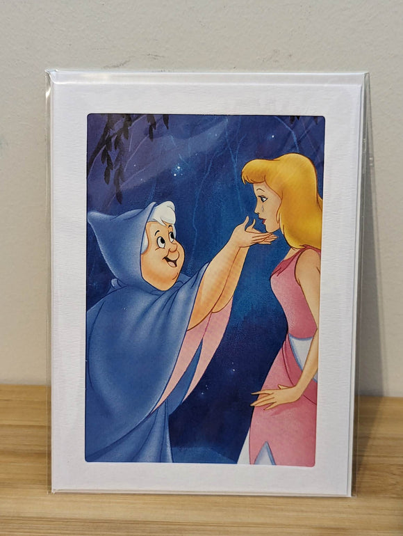 Handmade Disney Greeting Card - Cinderella