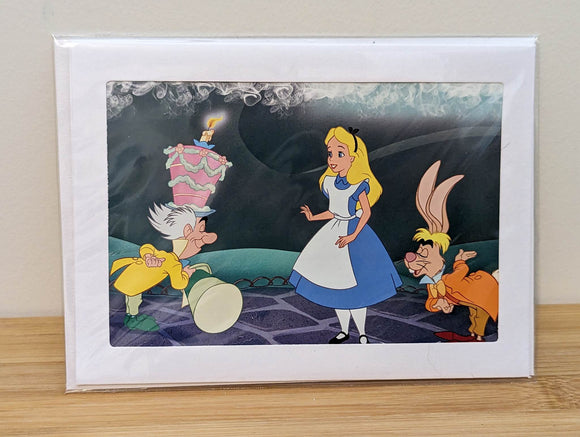 Handmade Disney Greeting Card - Alice in Wonderland