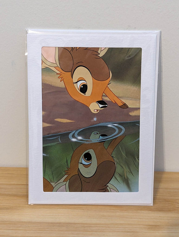 Handmade Disney Greeting Card - Bambi