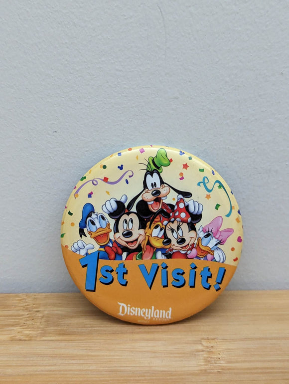 Button - Disneyland 1st Visit