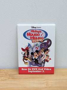 Button Mickey House of Mouse Villains