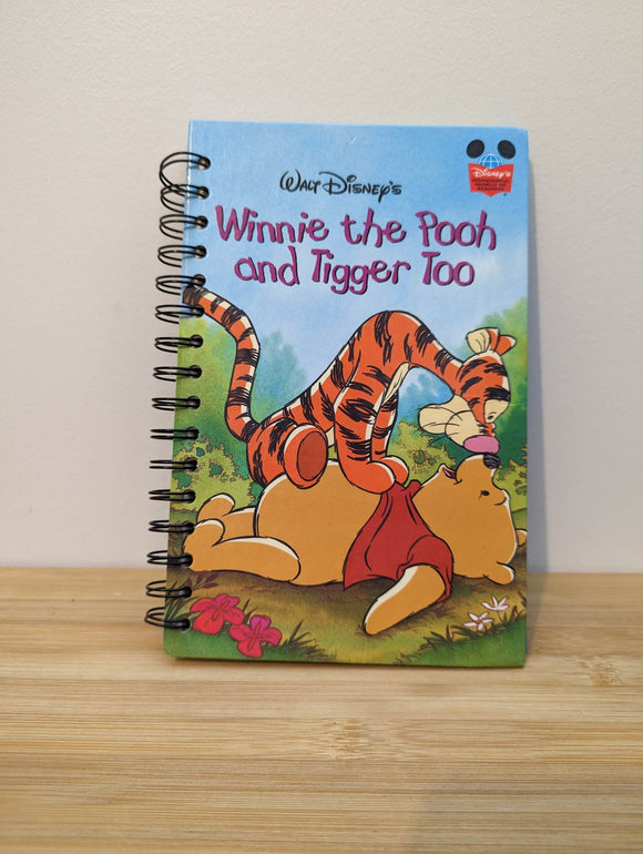 Upcycled Disney Journal  - Winnie the Pooh and Tigger Too