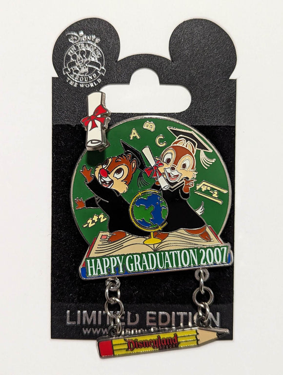 Chip & Dale - 2007 - Happy Graduation  Disneyland