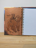 Upcycled Disney Journal  - Brother Bear