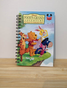 Upcycled Disney Journal  - Pooh's Grand Adventure