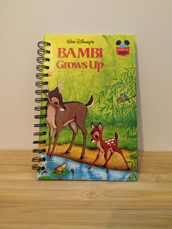 Upcycled Disney Journal  - Bambi Grows Up