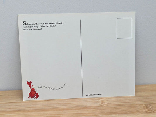 Postcard - Vintage - The Litter Mermaid  1991