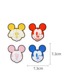 HOME - MINISO X MICKEY MOUSE COLLECTION- BATHROOM HOOK (4 PACK)