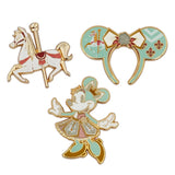 Minnie Mouse: The Main Attraction Pin Set – King Arthur Carousel – Limited Release